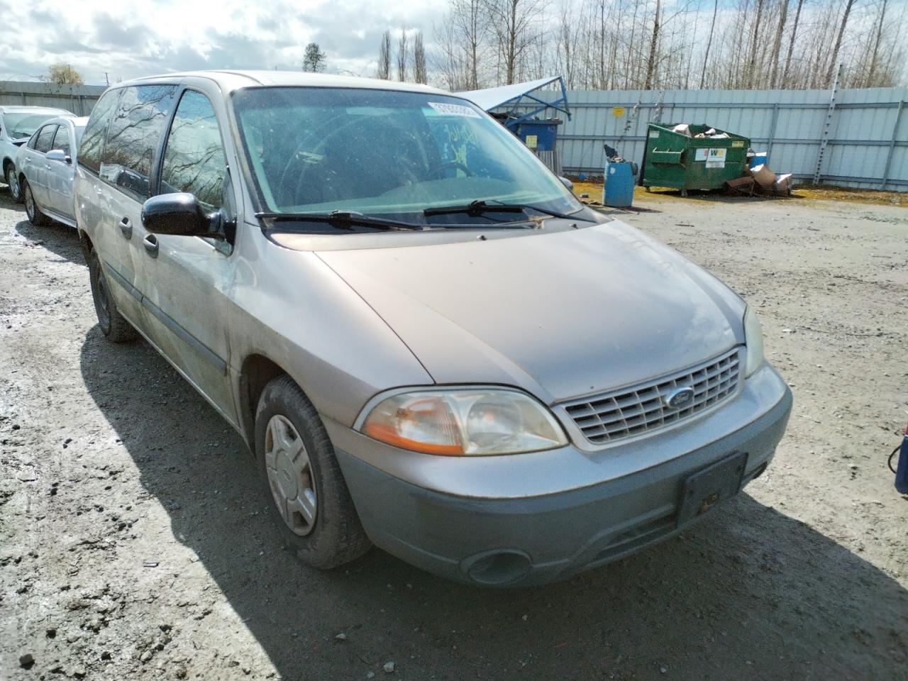 FORD WINDSTAR L 2002 with VIN 2FMZA55472BB61858 - Photo from auction