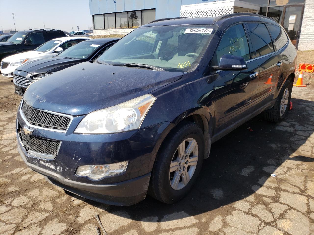Photo 2 from auction – 2011 CHEVROLET TRAVERSE L with VIN 1GNKRGED8BJ129322