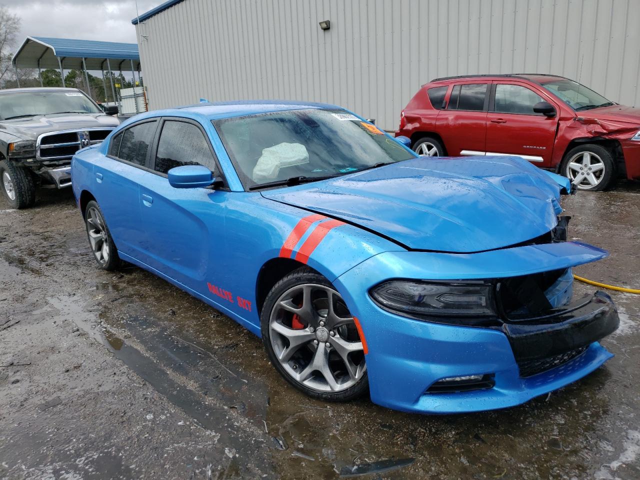 DODGE CHARGER SX 2015 with VIN 2C3CDXHG1FH817059 - Photo from auction