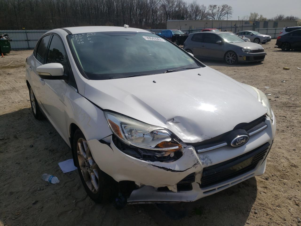 FORD FOCUS SEL 2012 with VIN 1FAHP3H25CL445445 - Photo from auction