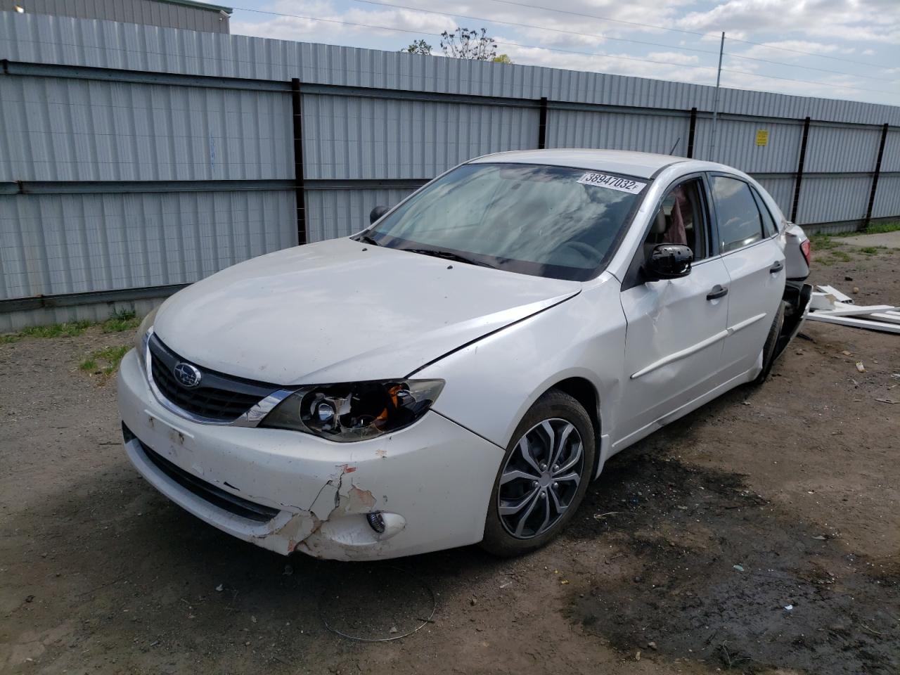 Photo 2 from auction – 2008 SUBARU IMPREZA 2. with VIN JF1GE61678H527154