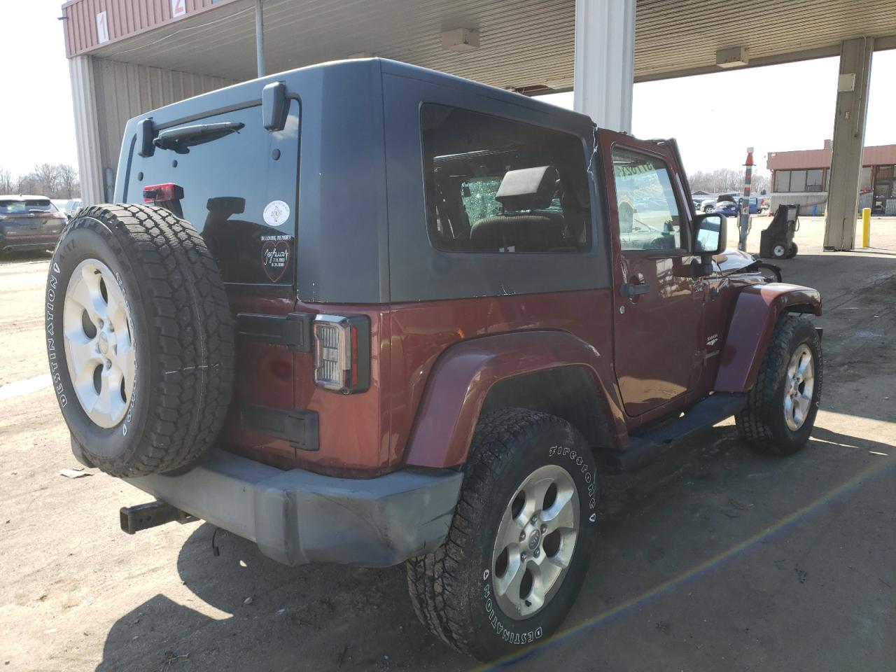 Photo 4 from auction – 2007 JEEP WRANGLER S with VIN 1J4FA54117L108914