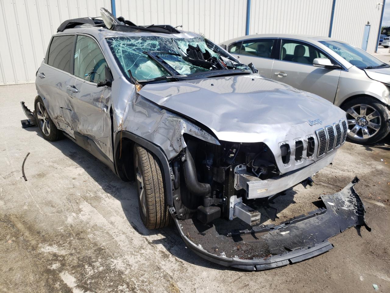 JEEP CHEROKEE L 2021 with VIN 1C4PJLDX2MD144409 - Photo from auction