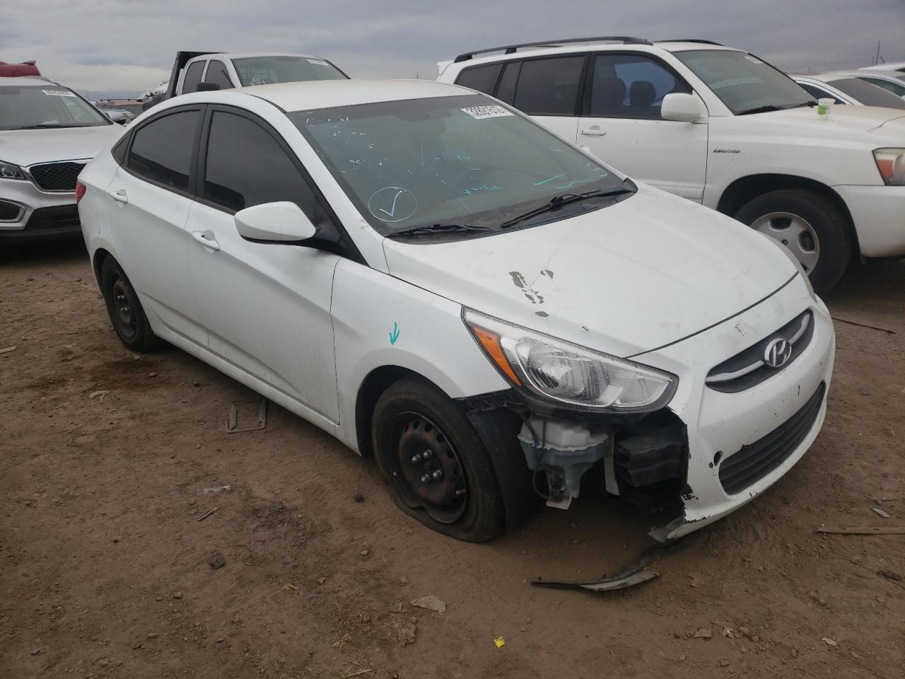 HYUNDAI ACCENT GLS 2015 with VIN KMHCT4AE0FU794775 - Photo from auction
