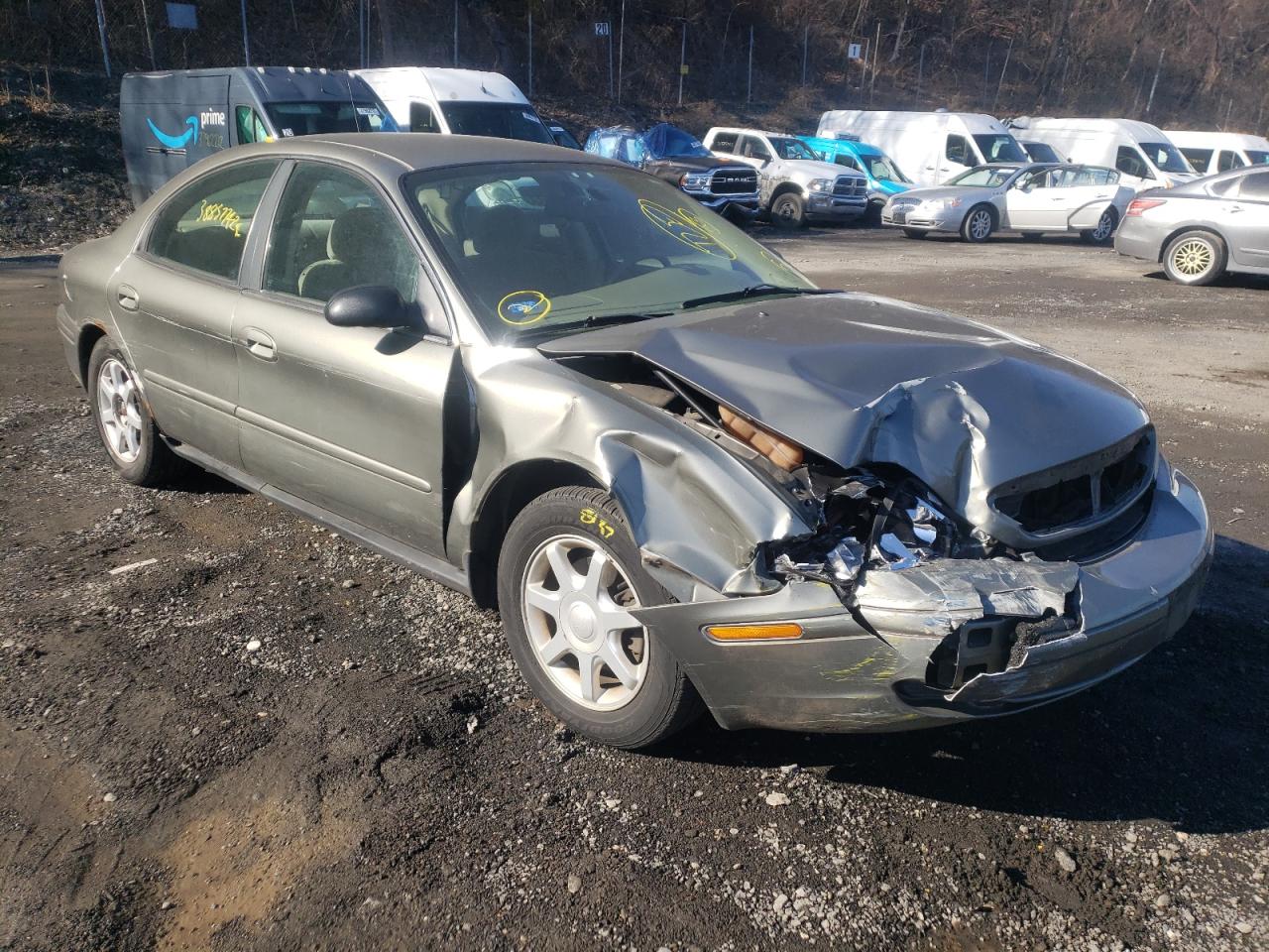 MERCURY SABLE GS 2003 with VIN 1MEFM50U73G627738 - Photo from auction