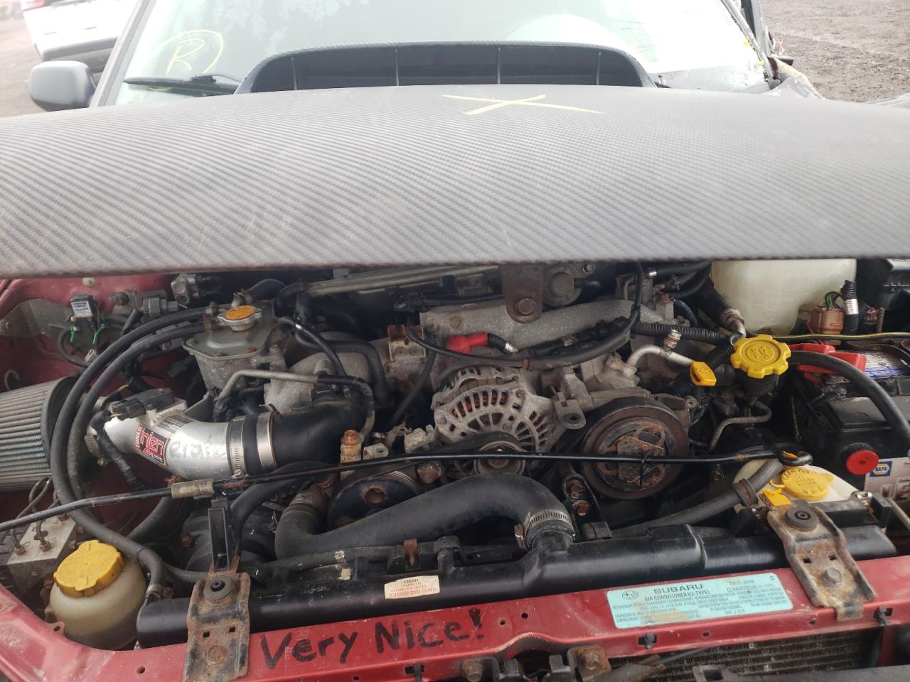 Photo 7 from auction – 2003 SUBARU IMPREZA TS with VIN JF1GG65513G804343