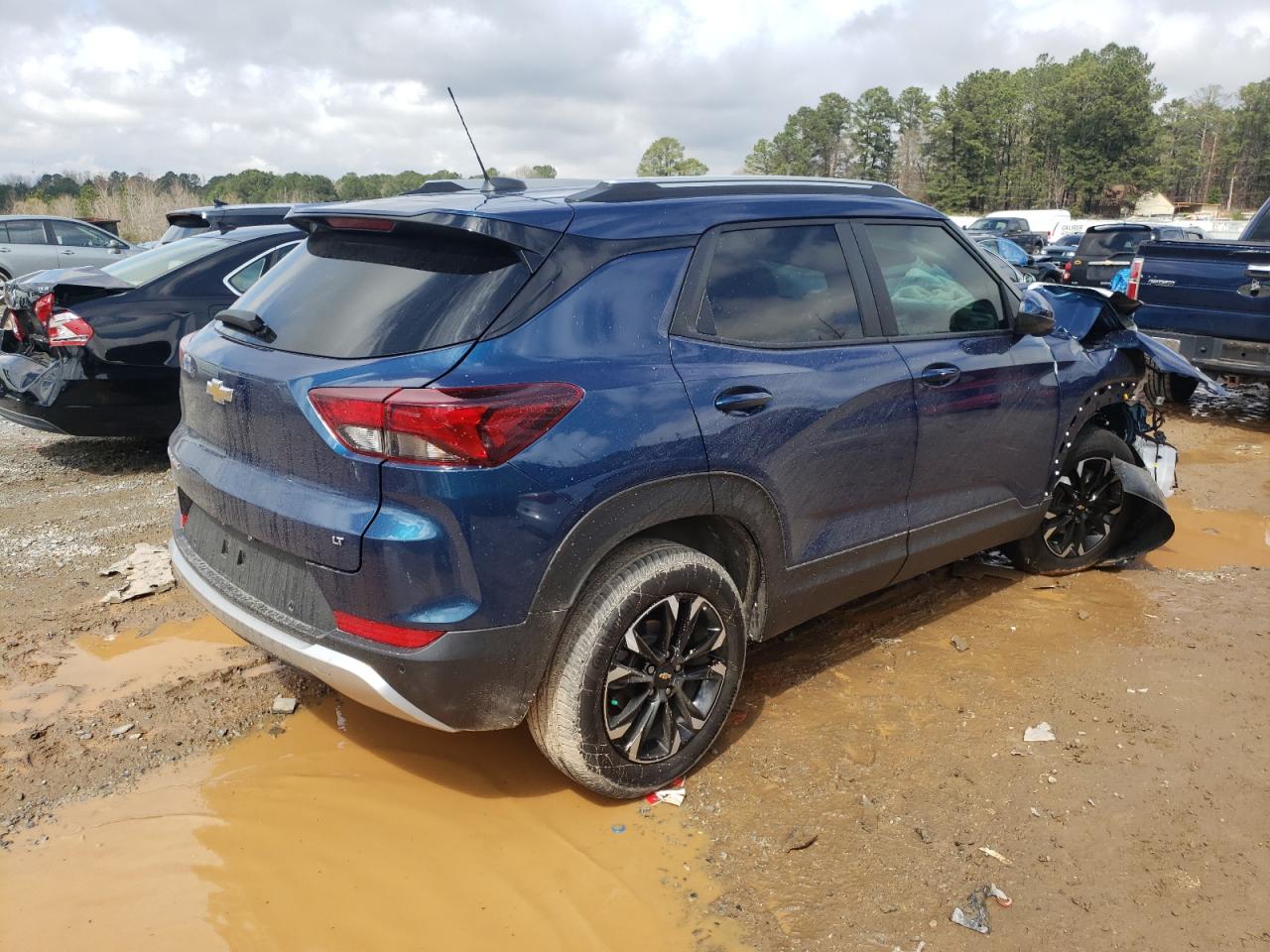 Photo 4 from auction – 2021 CHEVROLET TRAILBLAZE with VIN KL79MPSL2MB056654