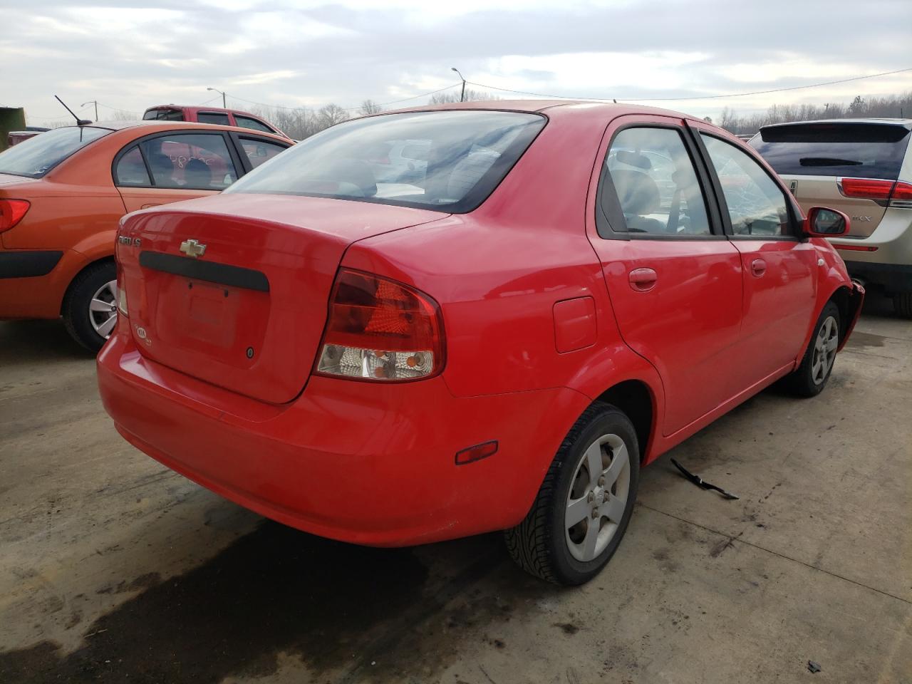 Photo 4 from auction – 2005 CHEVROLET AVEO with VIN KL1TD52645B315838