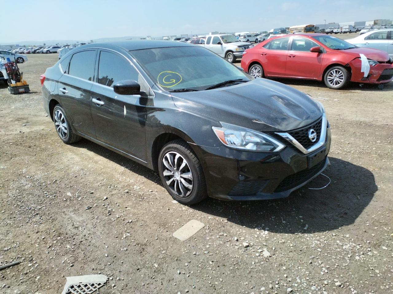 Photo 1 from auction – 2017 NISSAN SENTRA S with VIN 3N1AB7AP2HY392163