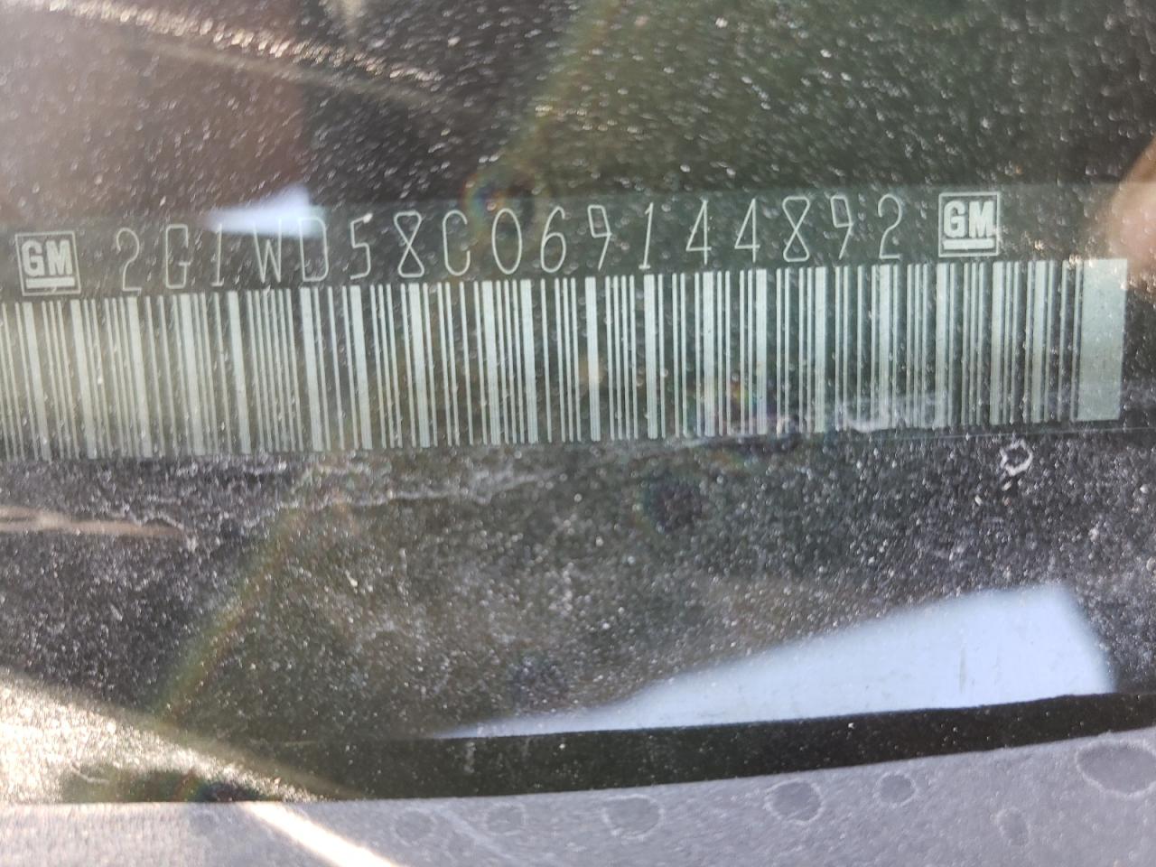 Photo 9 from auction – 2006 CHEVROLET IMPALA SUP with VIN 2G1WD58C069144892