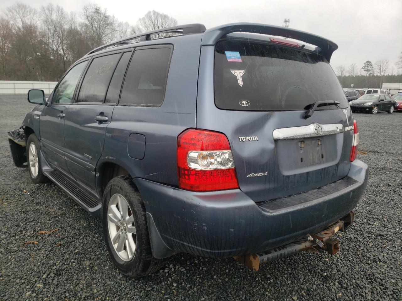 Photo 3 from auction – 2007 TOYOTA HIGHLANDER with VIN JTEHW21A270039957
