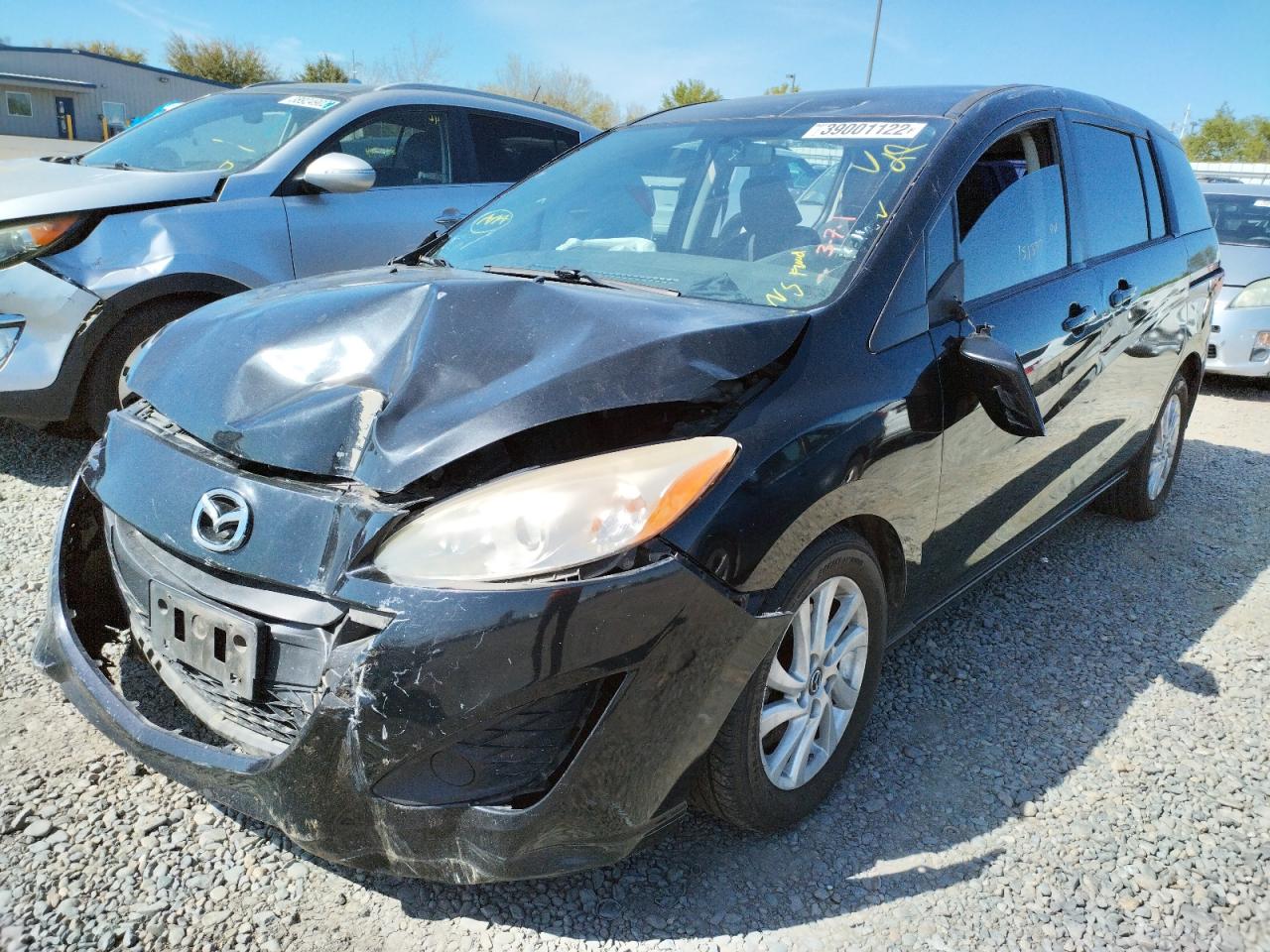 Photo 2 from auction – 2013 MAZDA 5 with VIN JM1CW2BL1D0154656