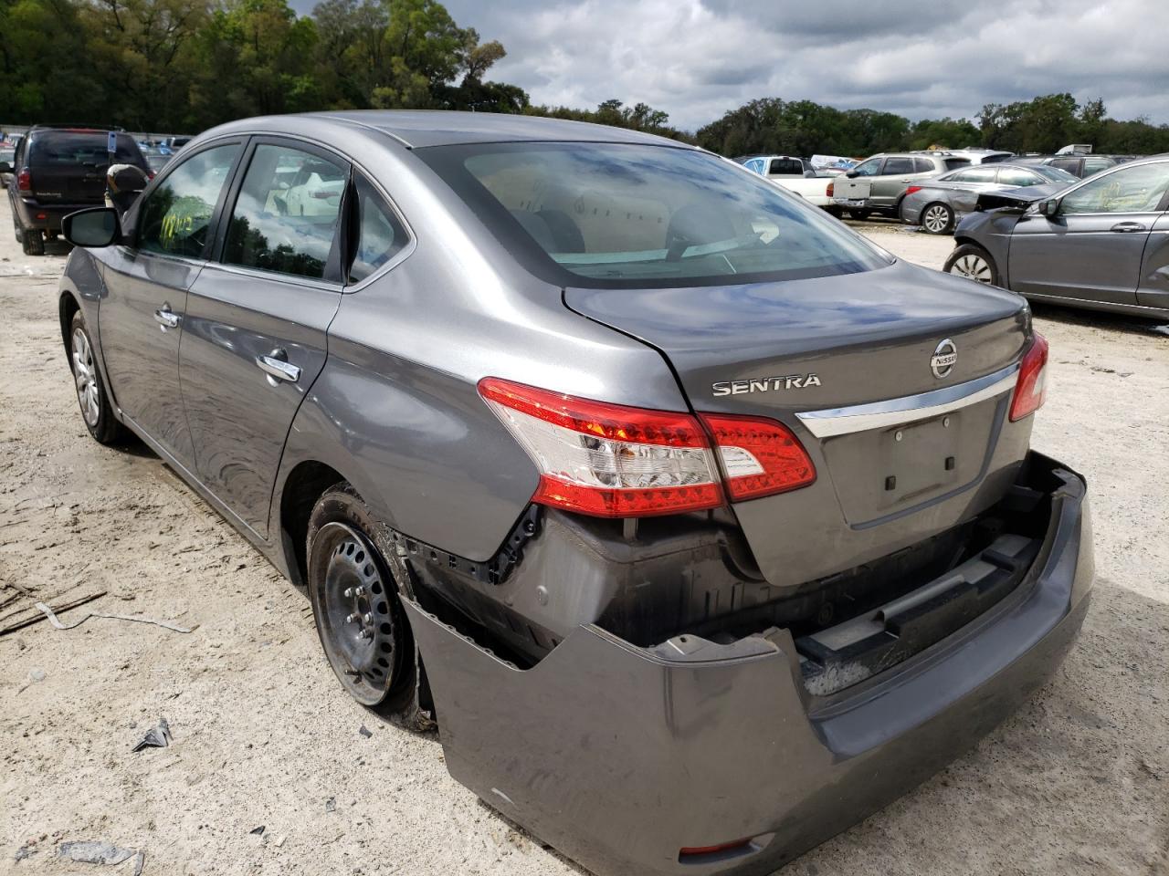 Photo 3 from auction – 2015 NISSAN SENTRA S with VIN 3N1AB7AP1FY219067