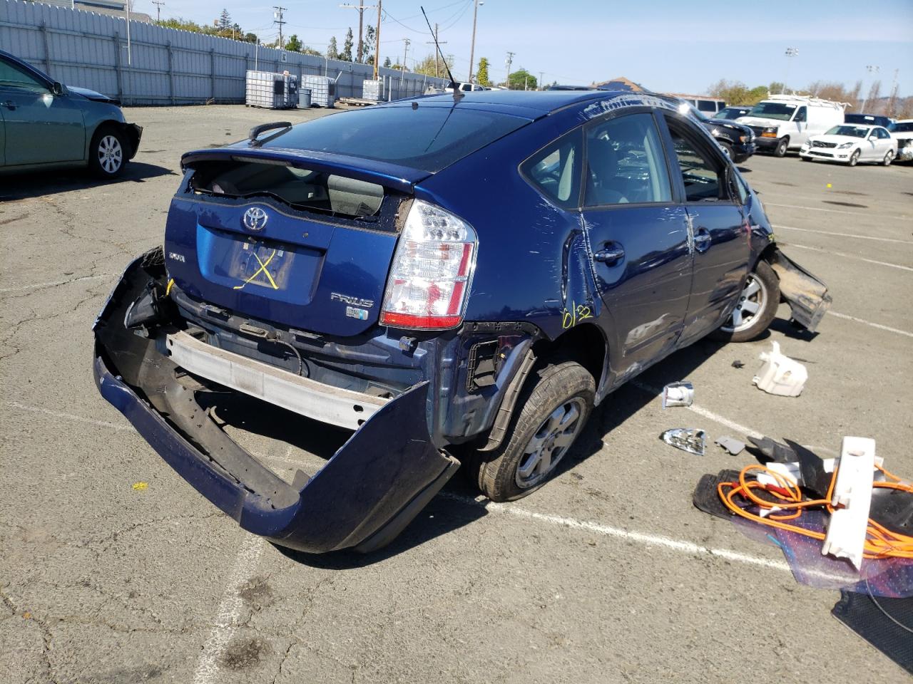 Photo 4 from auction – 2008 TOYOTA PRIUS with VIN JTDKB20U287799106
