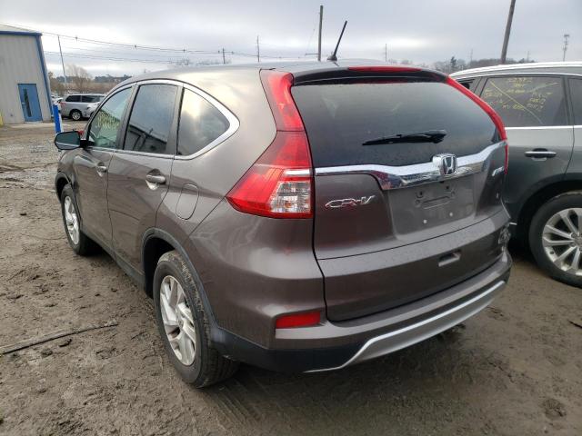 Photo 3 from auction – 2016 HONDA CR-V EX with VIN 2HKRM4H56GH689476
