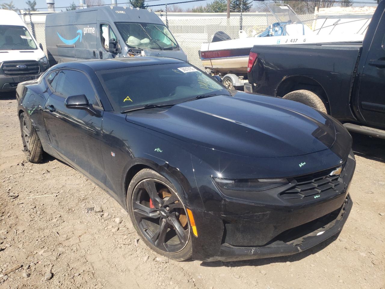 CHEVROLET CAMARO LS 2019 with VIN 1G1FB1RS0K0144237 - Photo from auction