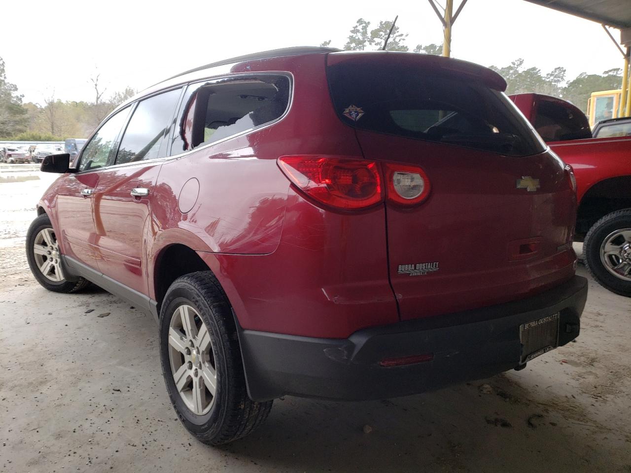 Photo 3 from auction – 2012 CHEVROLET TRAVERSE L with VIN 1GNKRGED6CJ159680