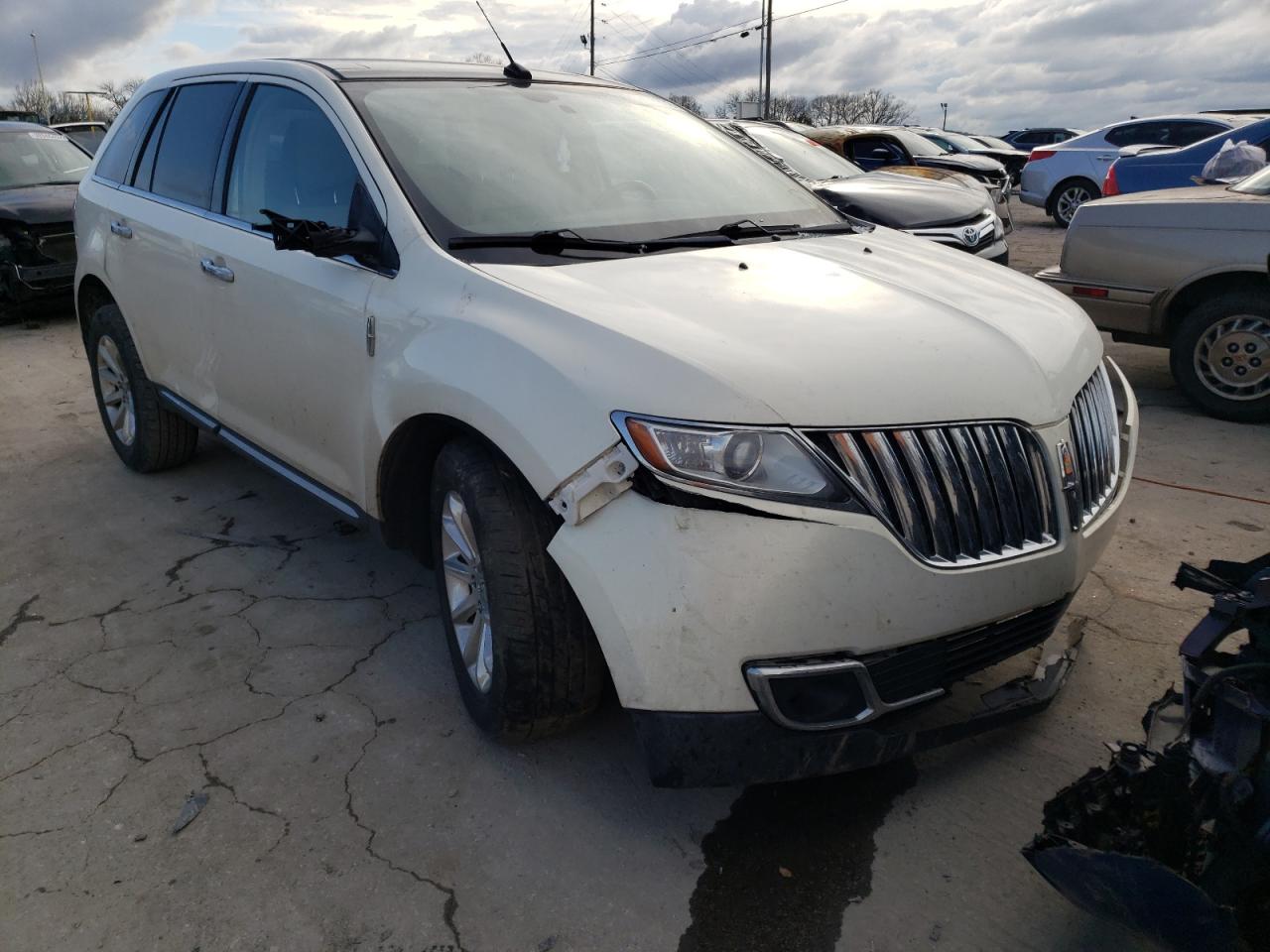 LINCOLN MKX 2012 with VIN 2LMDJ6JK8CBL16427 - Photo from auction