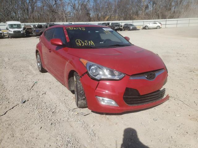 HYUNDAI VELOSTER 2012 with VIN KMHTC6AD5CU081045 - Photo from auction