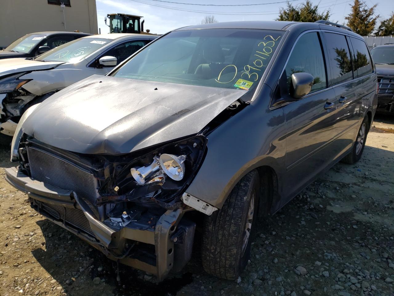 Photo 2 from auction – 2008 HONDA ODYSSEY EX with VIN 5FNRL38488B009212