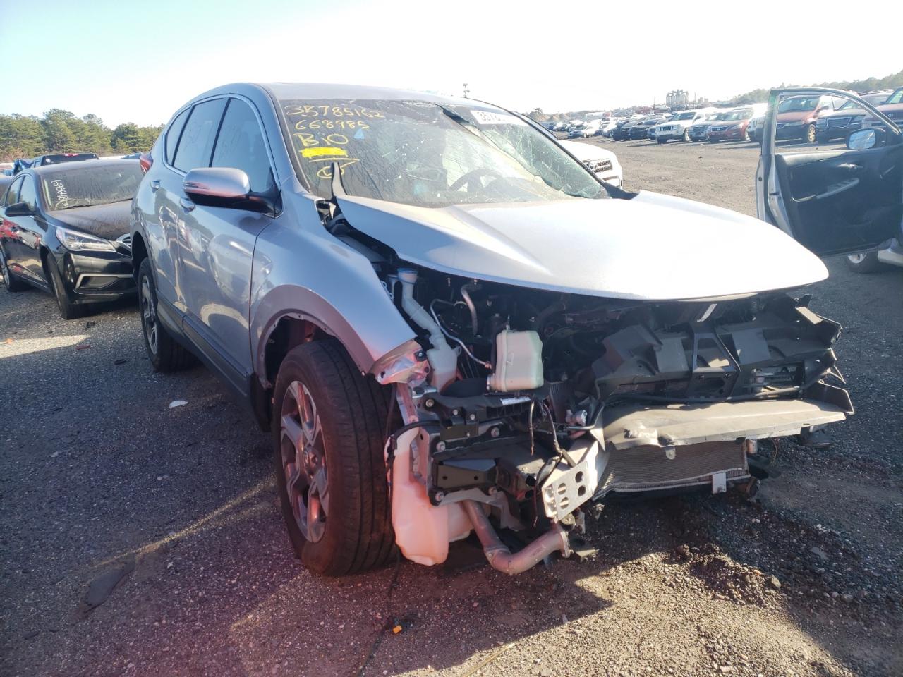 HONDA CR-V EXL 2019 with VIN 2HKRW2H88KH668985 - Photo from auction