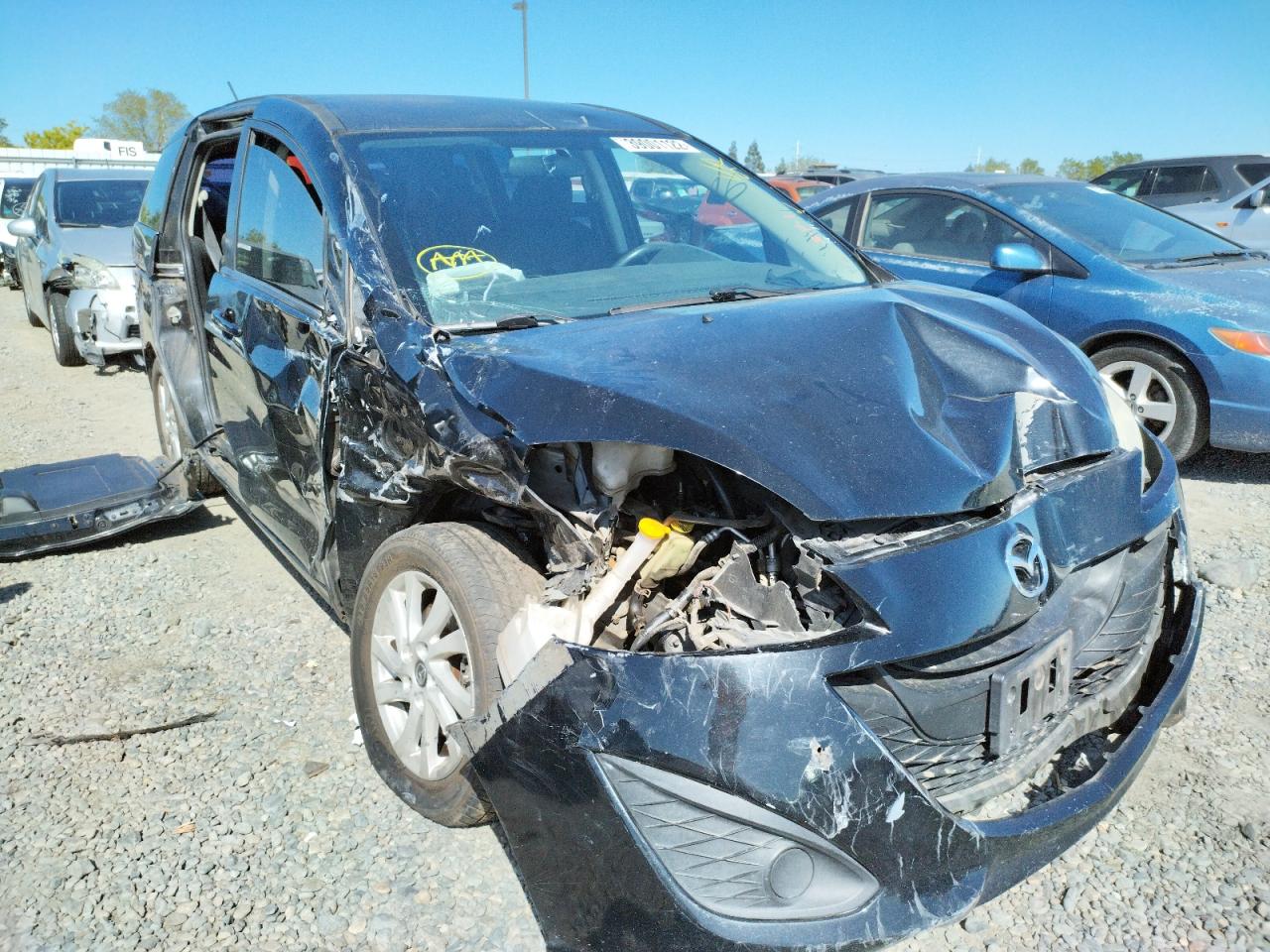 Photo 9 from auction – 2013 MAZDA 5 with VIN JM1CW2BL1D0154656