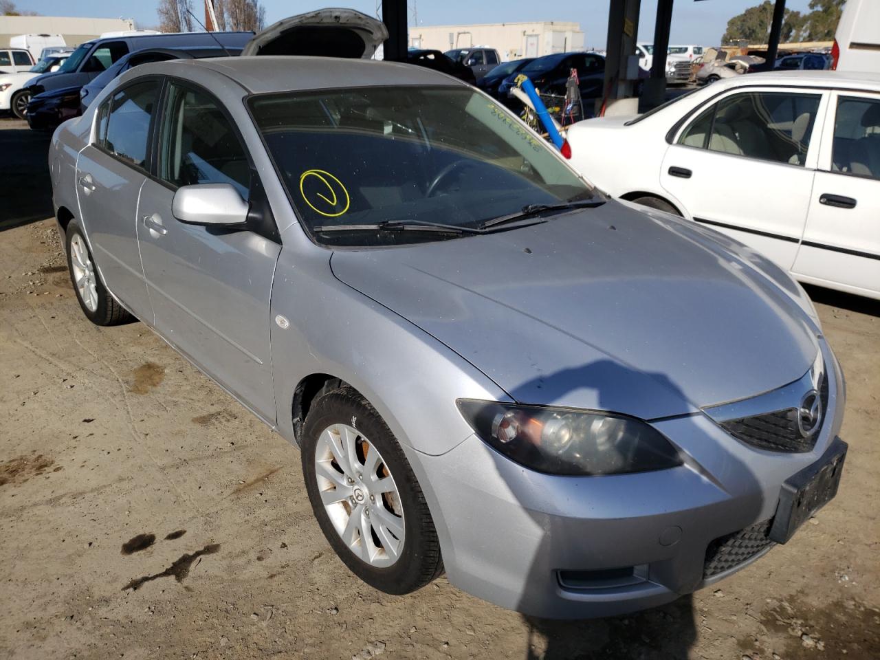 MAZDA 3 I 2008 with VIN JM1BK32G781852558 - Photo from auction