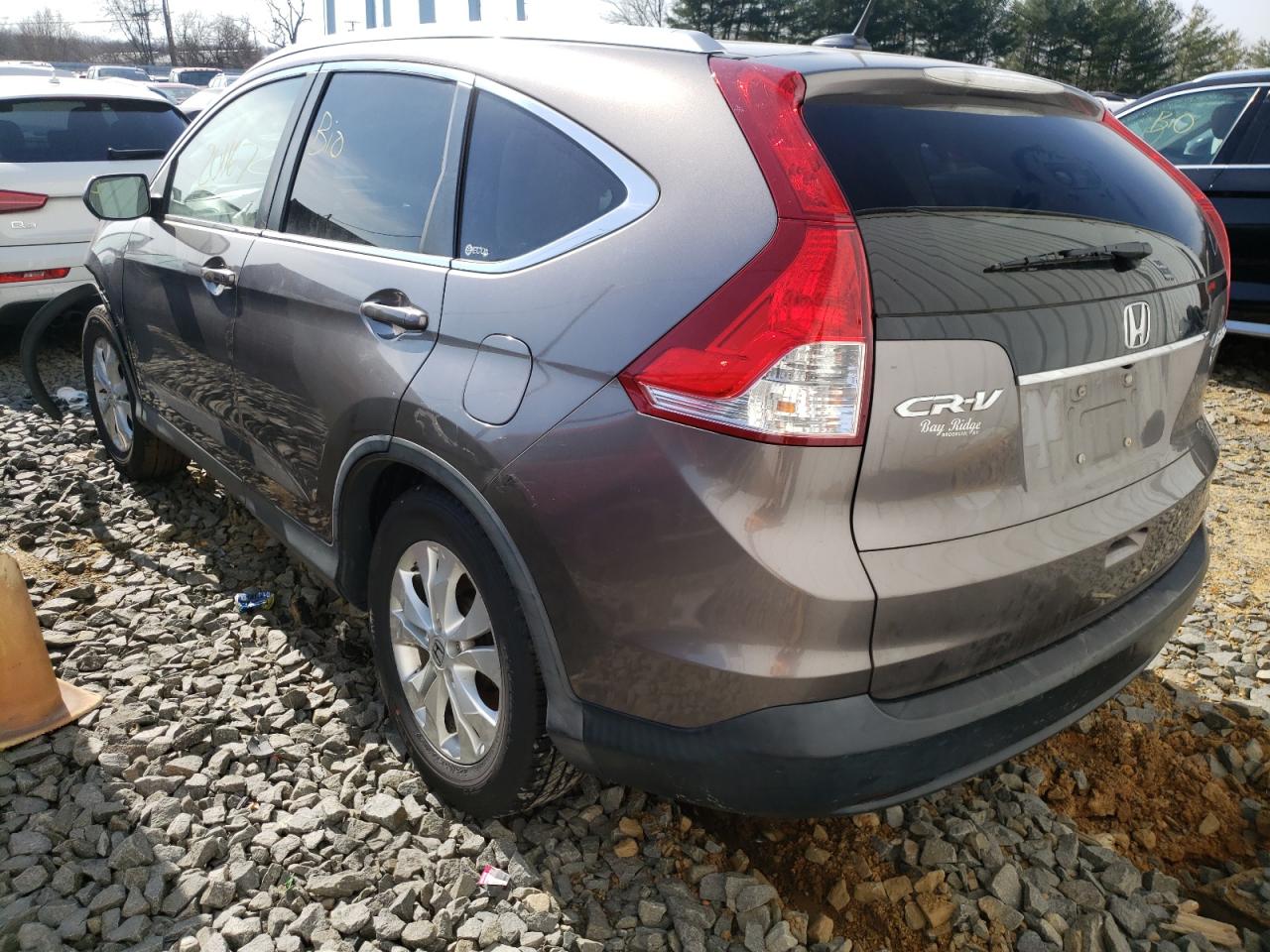Photo 3 from auction – 2012 HONDA CR-V EXL with VIN 5J6RM4H79CL017204