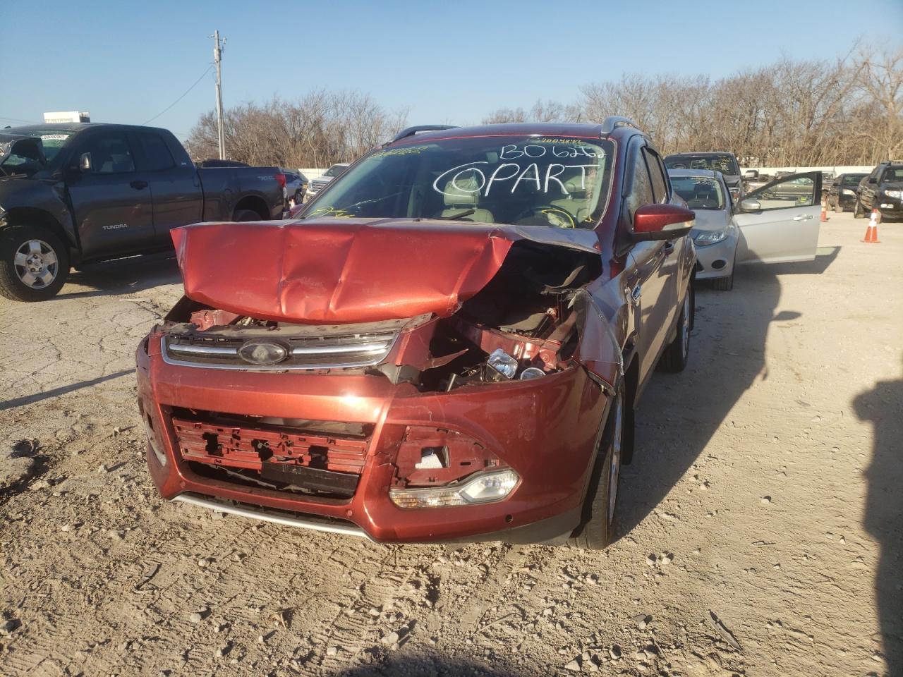 Photo 9 from auction – 2015 FORD ESCAPE TIT with VIN 1FMCU0J95FUB06262