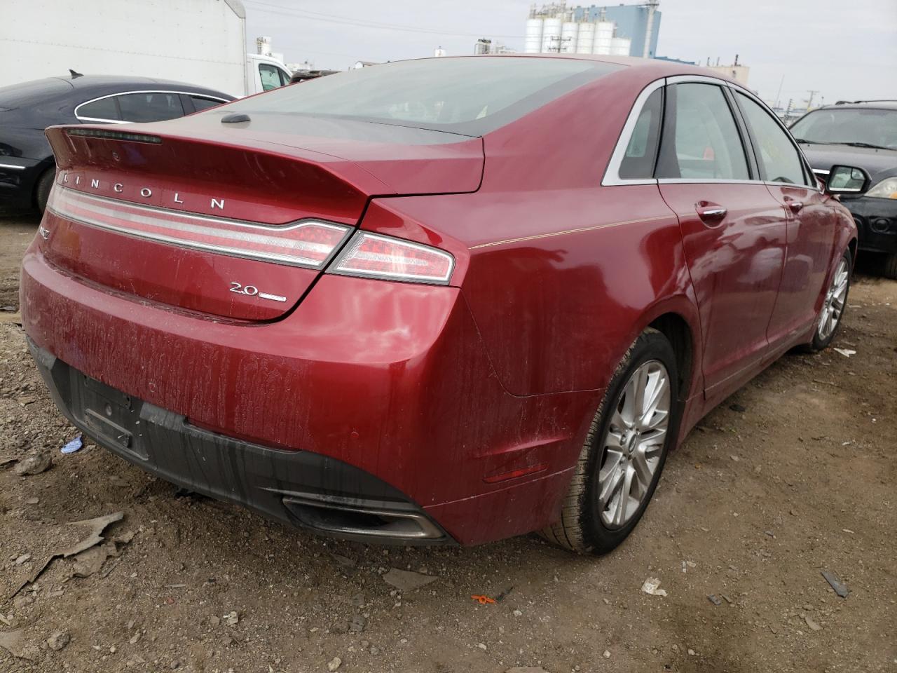 Photo 4 from auction – 2014 LINCOLN MKZ with VIN 3LN6L2G90ER831325
