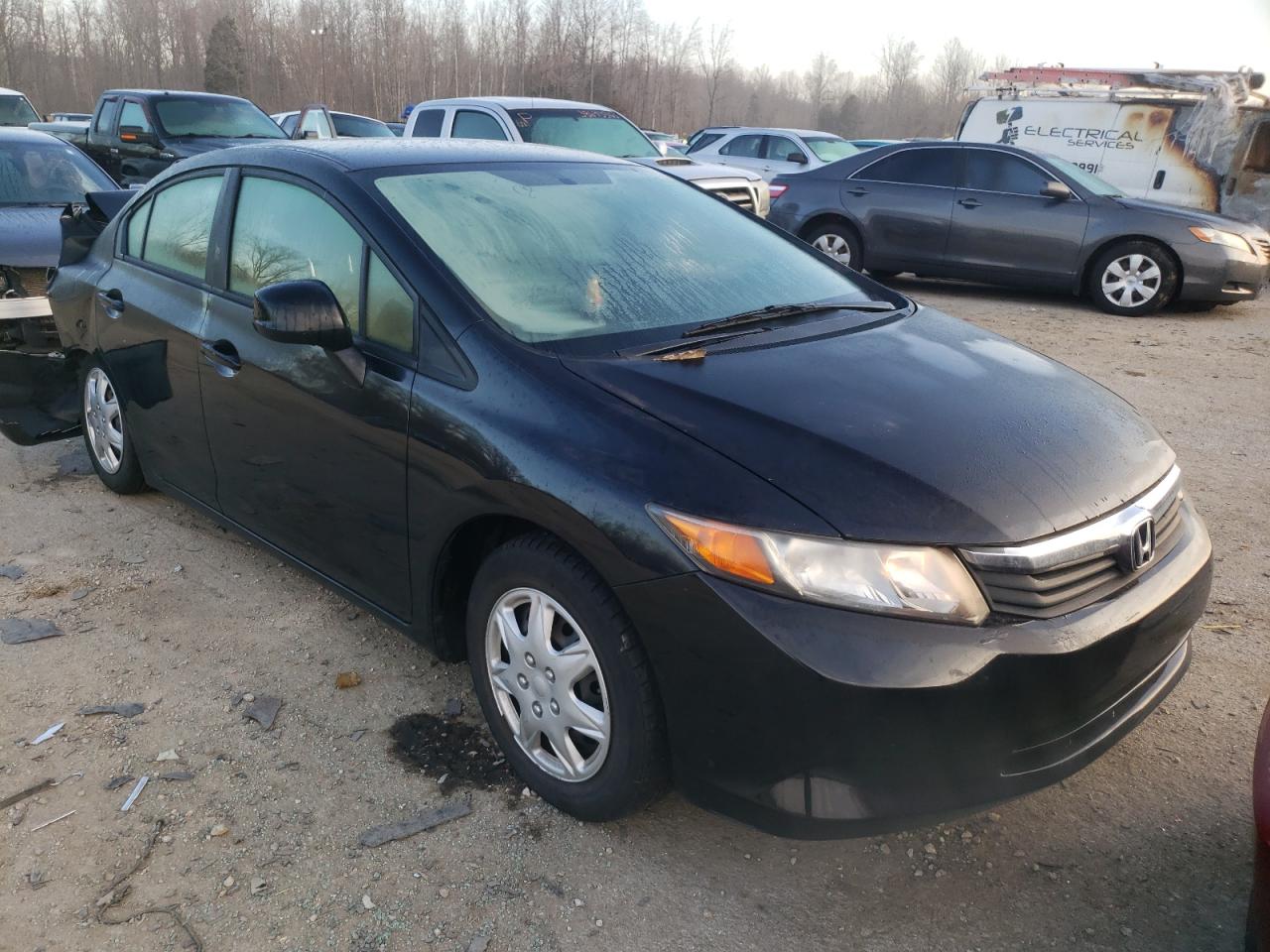 HONDA CIVIC LX 2012 con VIN JHMFB2F59CS005935 - Foto de la subasta