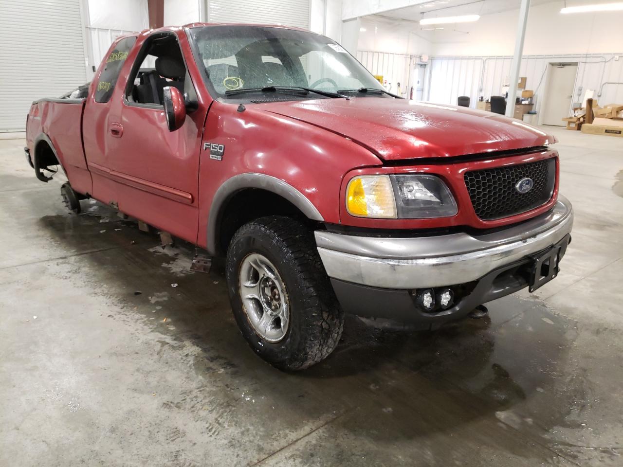 FORD F150 2002 with VIN 1FTRX18L22KA29286 - Photo from auction