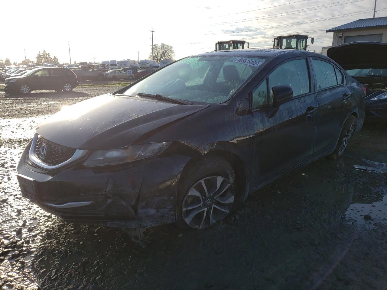 Photo 2 from auction – 2015 HONDA CIVIC EX with VIN 19XFB2F82FE281313