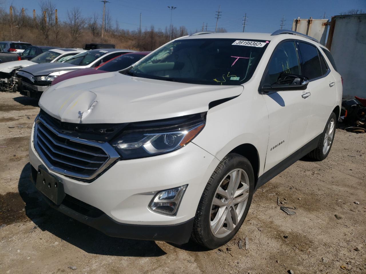 Photo 2 from auction – 2019 CHEVROLET EQUINOX PR with VIN 2GNAXPEX7K6307360