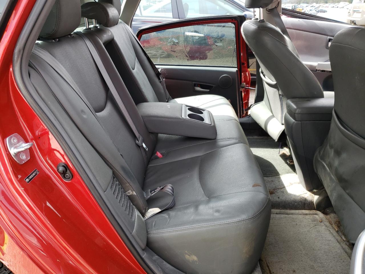 Photo 6 from auction – 2010 TOYOTA PRIUS with VIN JTDKN3DUXA0191727