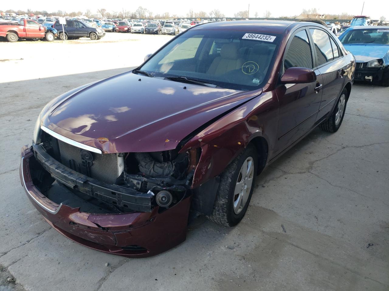 Photo 2 from auction – 2009 HYUNDAI SONATA GLS with VIN 5NPET46C19H569686