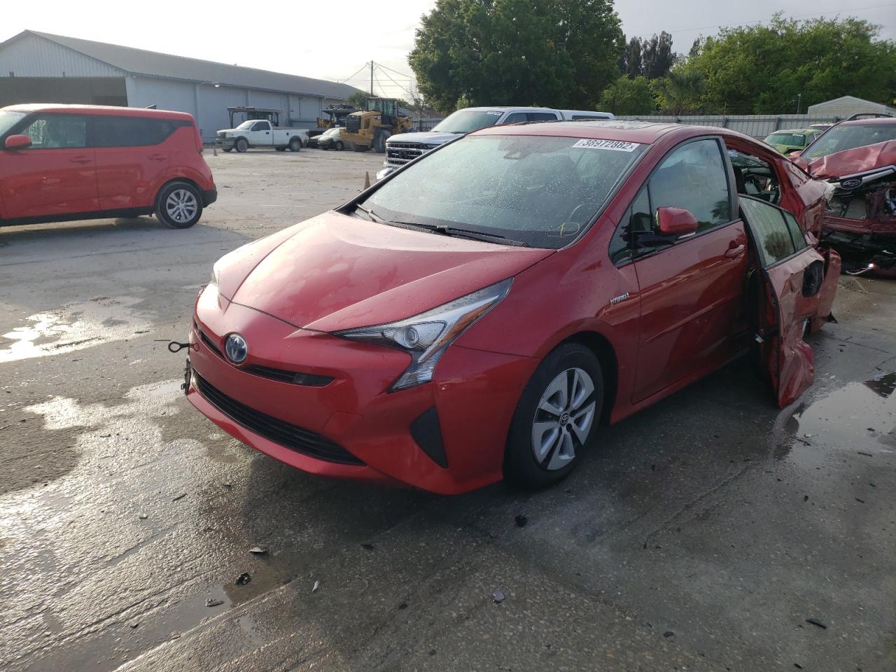 Photo 2 from auction – 2017 TOYOTA PRIUS with VIN JTDKARFU6H3532755