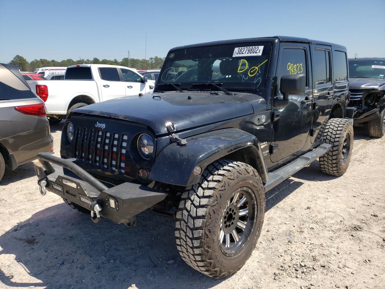 Photo 2 from auction – 2014 JEEP WRANGLER U with VIN 1C4HJWEG4EL167315