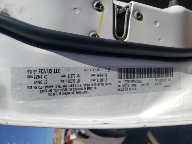 Photo 10 from auction – 2015 DODGE DART SE with VIN 1C3CDFAA2FD432851