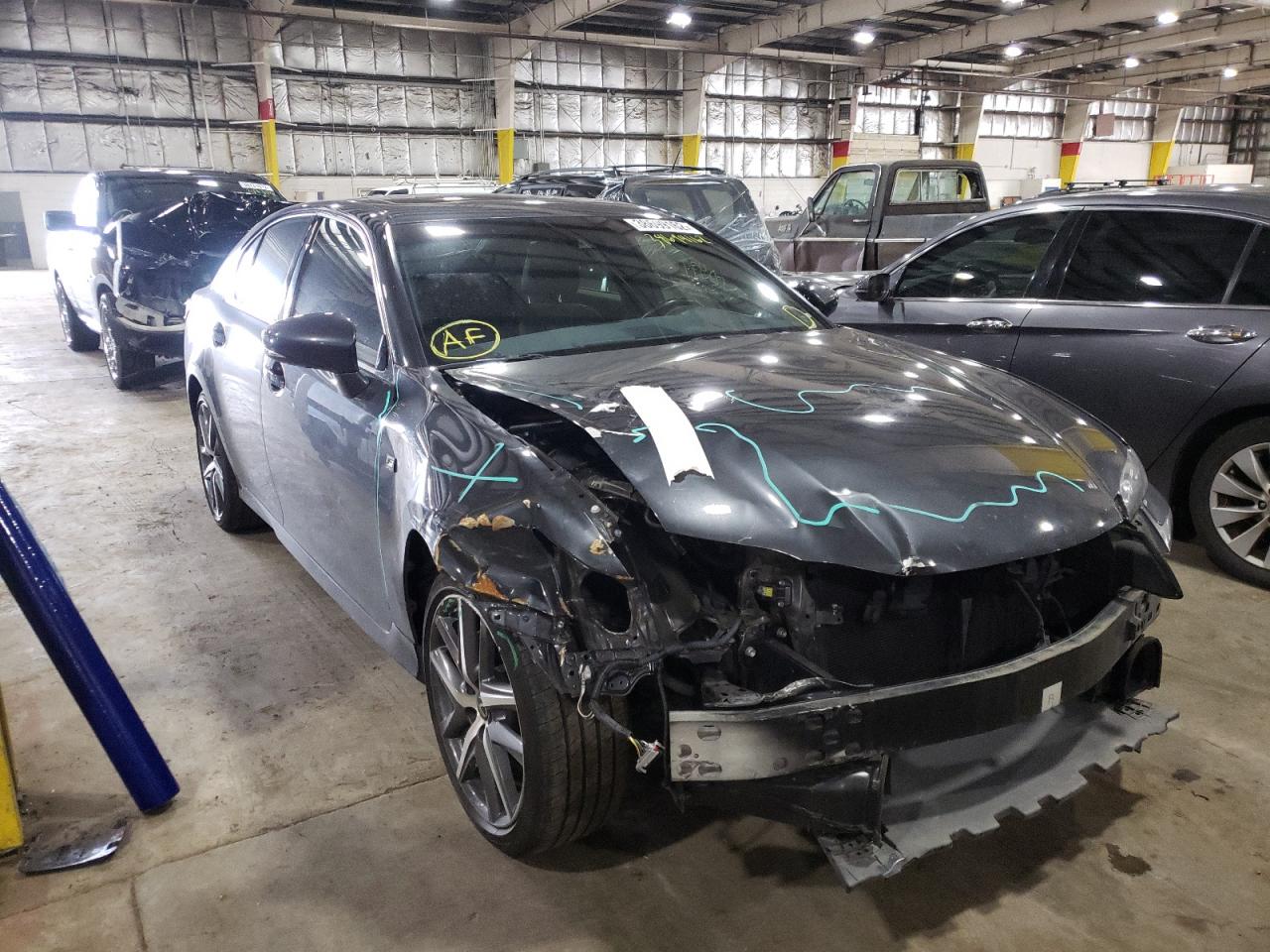 LEXUS GS 350 BAS 2018 with VIN JTHCZ1BL4JA008418 - Photo from auction
