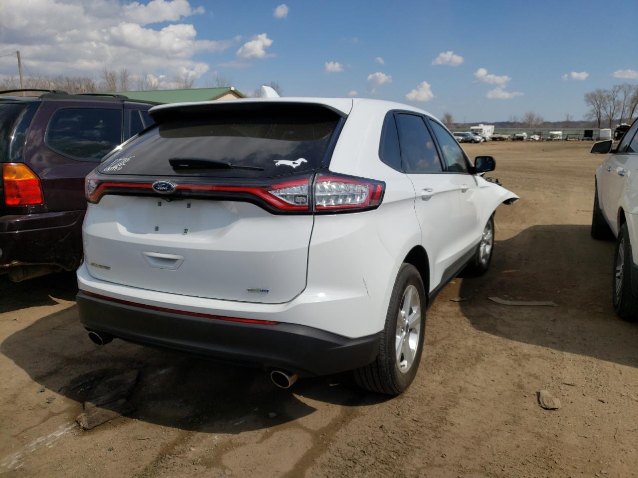 Photo 4 from auction – 2016 FORD EDGE SE with VIN 2FMPK4G94GBC57025