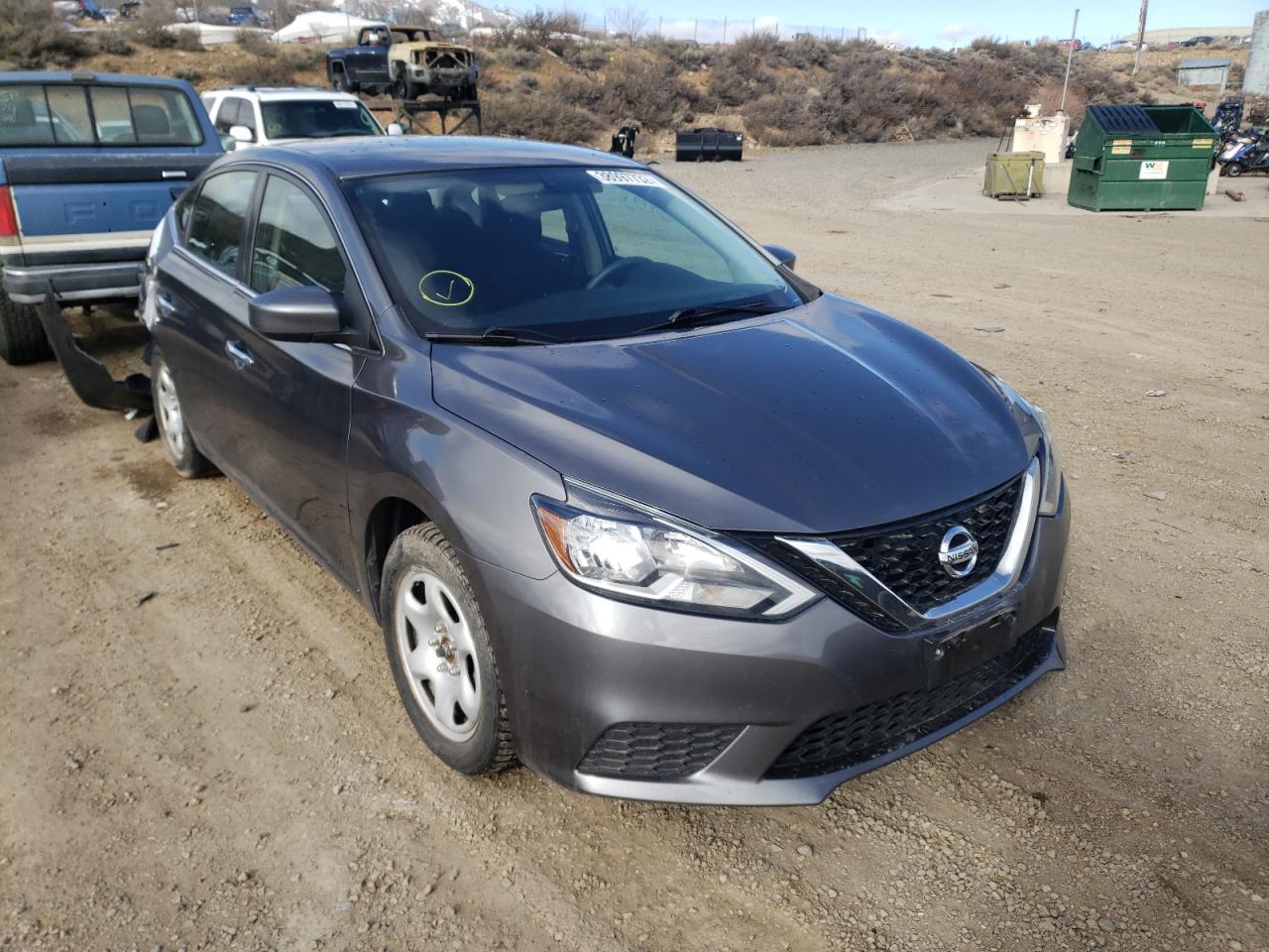 NISSAN SENTRA S 2016 with VIN 3N1AB7AP6GL667450 - Photo from auction