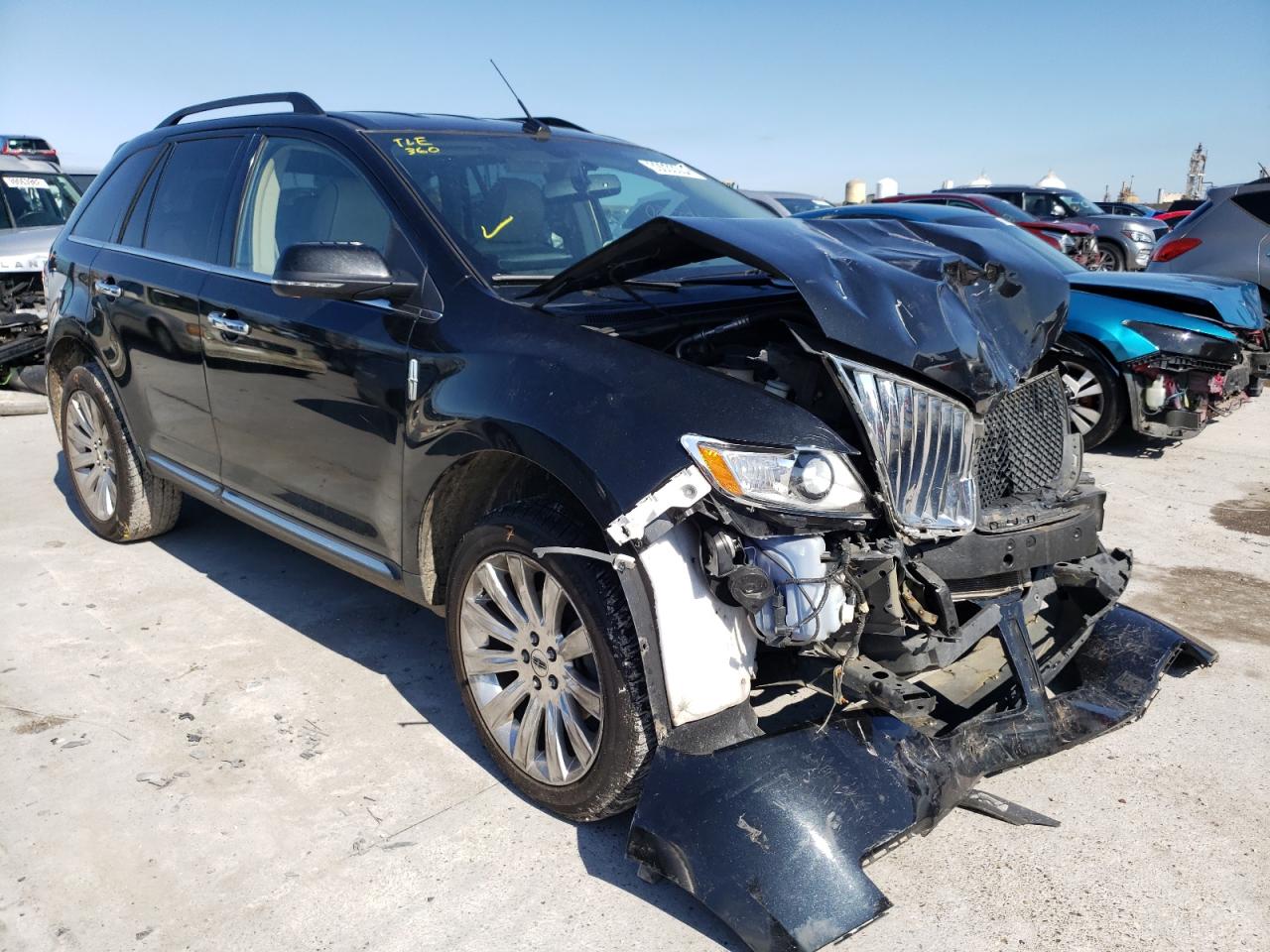 Фото 1 с аукциона – 2013 LINCOLN MKX с VIN 2LMDJ6JK0DBL40450