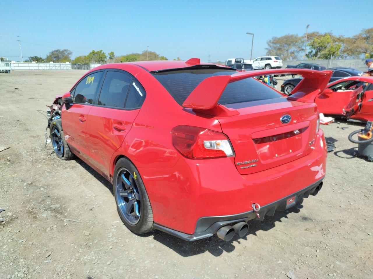 Photo 3 from auction – 2017 SUBARU WRX STI with VIN JF1VA2M63H9825427