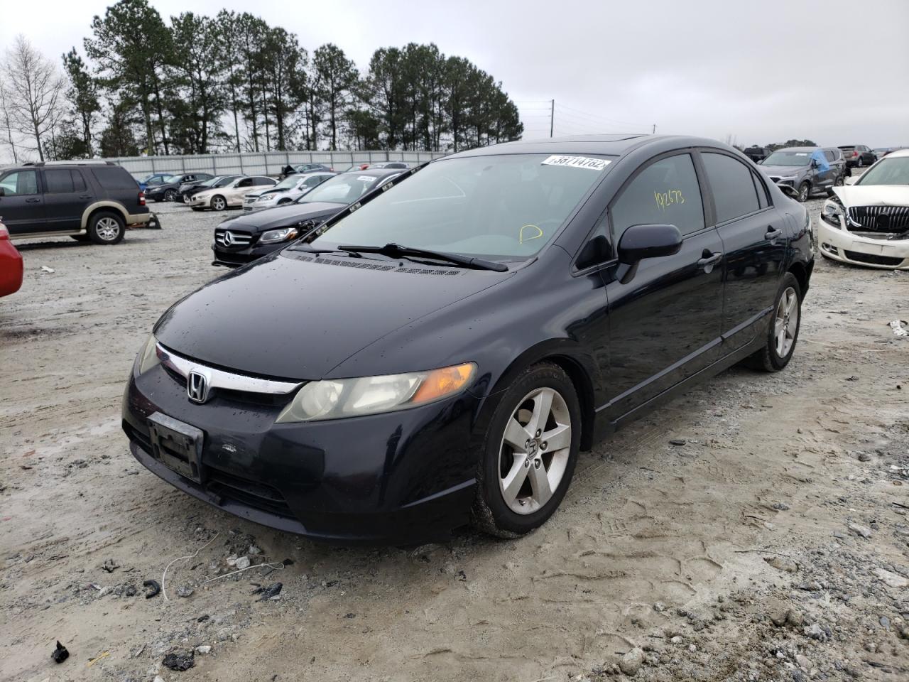 Photo 2 from auction – 2008 HONDA CIVIC EXL with VIN 1HGFA16928L063258
