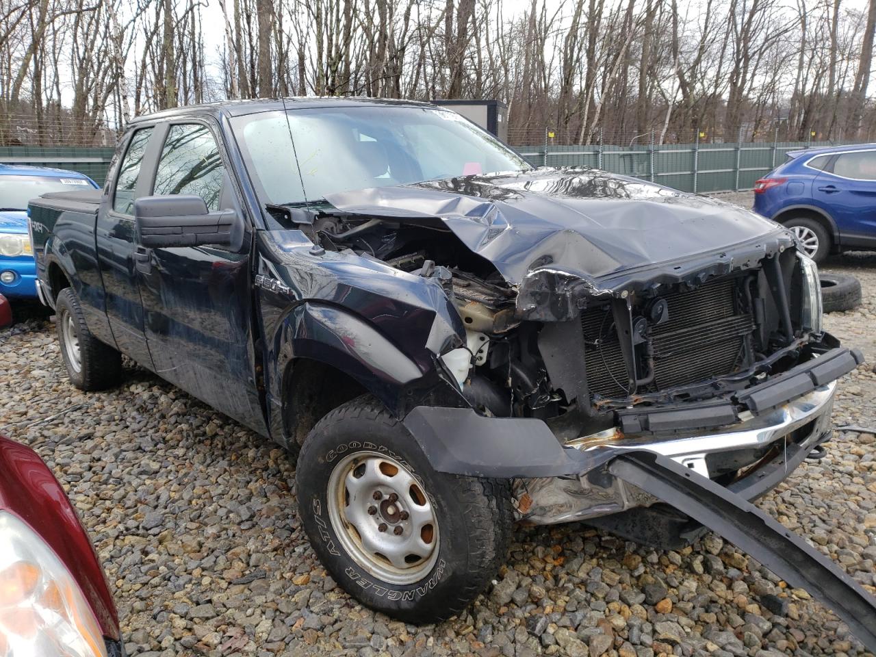 FORD F150 SUPER 2012 with VIN 1FTEX1EM8CFB05227 - Photo from auction