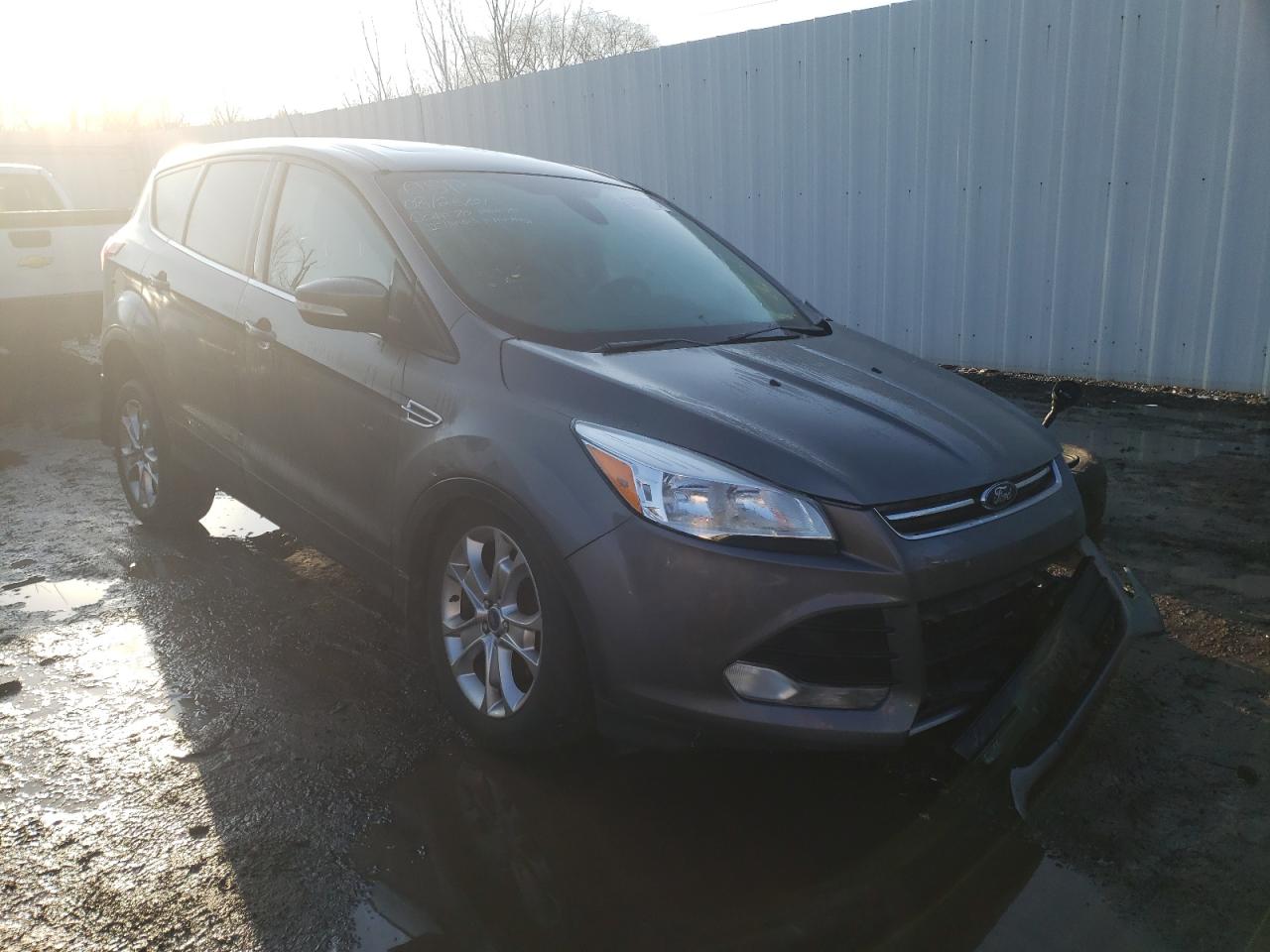 FORD ESCAPE SEL 2013 with VIN 1FMCU0HX3DUB29721 - Photo from auction