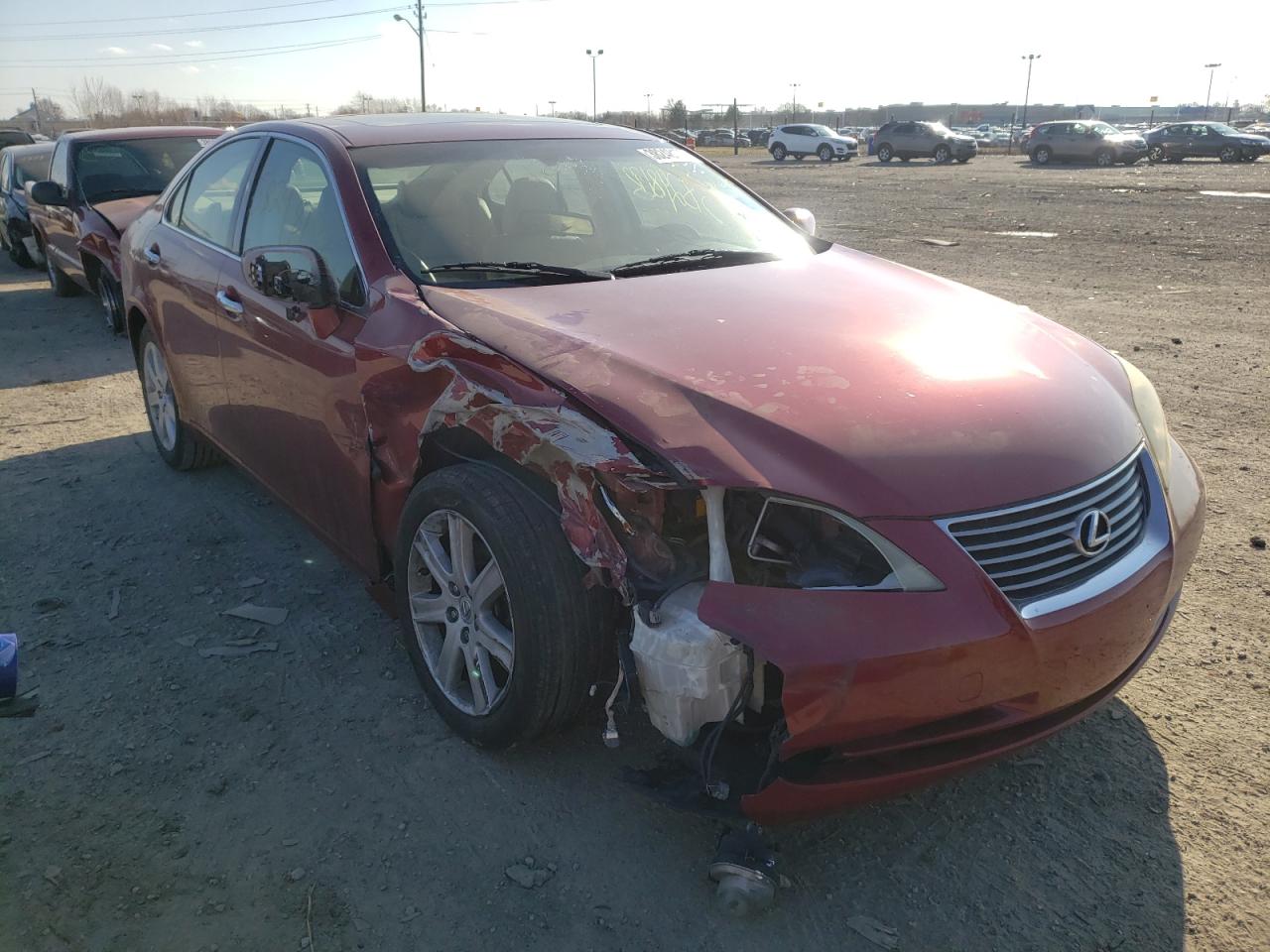 LEXUS ES 350 2009 with VIN JTHBJ46G092285512 - Photo from auction