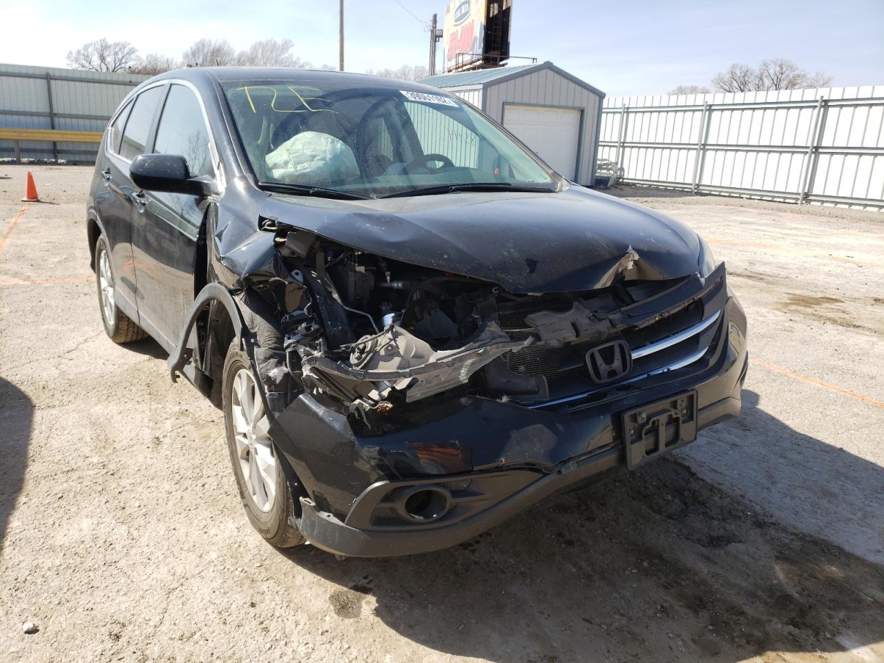 HONDA CR-V EX 2014 with VIN 2HKRM4H53EH646288 - Photo from auction
