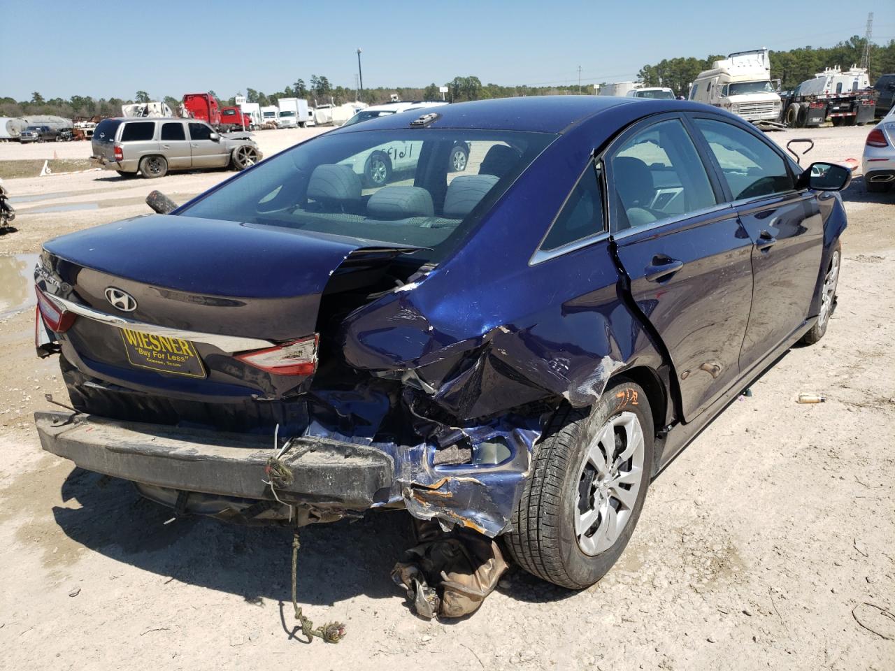 Photo 4 from auction – 2012 HYUNDAI SONATA GLS with VIN 5NPEB4AC2CH467959